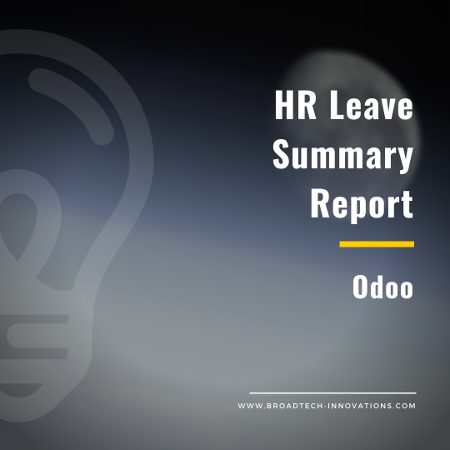 HR Leave Summary Report