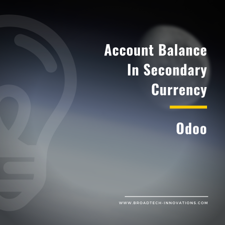Account Balance in Secondary Currency