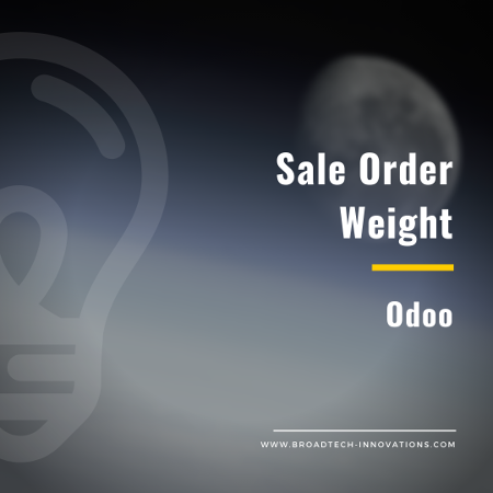 Sales Order Weight
