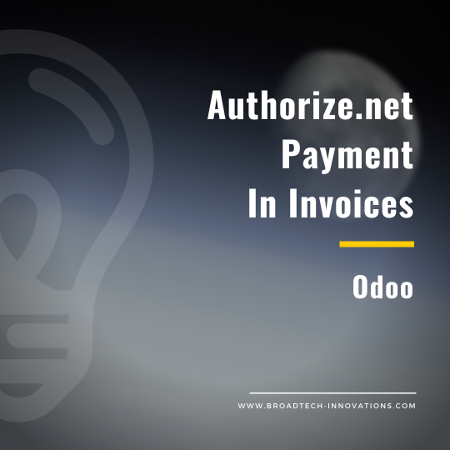 Authorize.Net Payment in Invoices