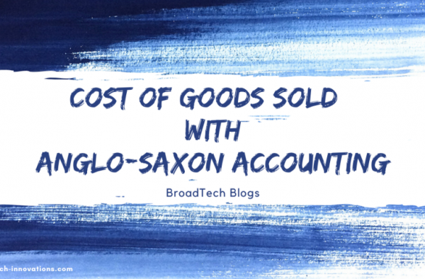 Cost of goods sold (COGS) using Anglo-Saxon Accounting